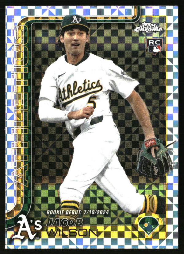 Jacob Wilson #USC150 2025 Topps Chrome Update X-Fractors