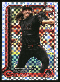 Rhett Lowder #USC110 2025 Topps Chrome Update X-Fractors