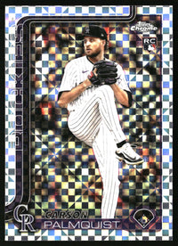 Carson Palmquist #USC173 2025 Topps Chrome Update X-Fractors