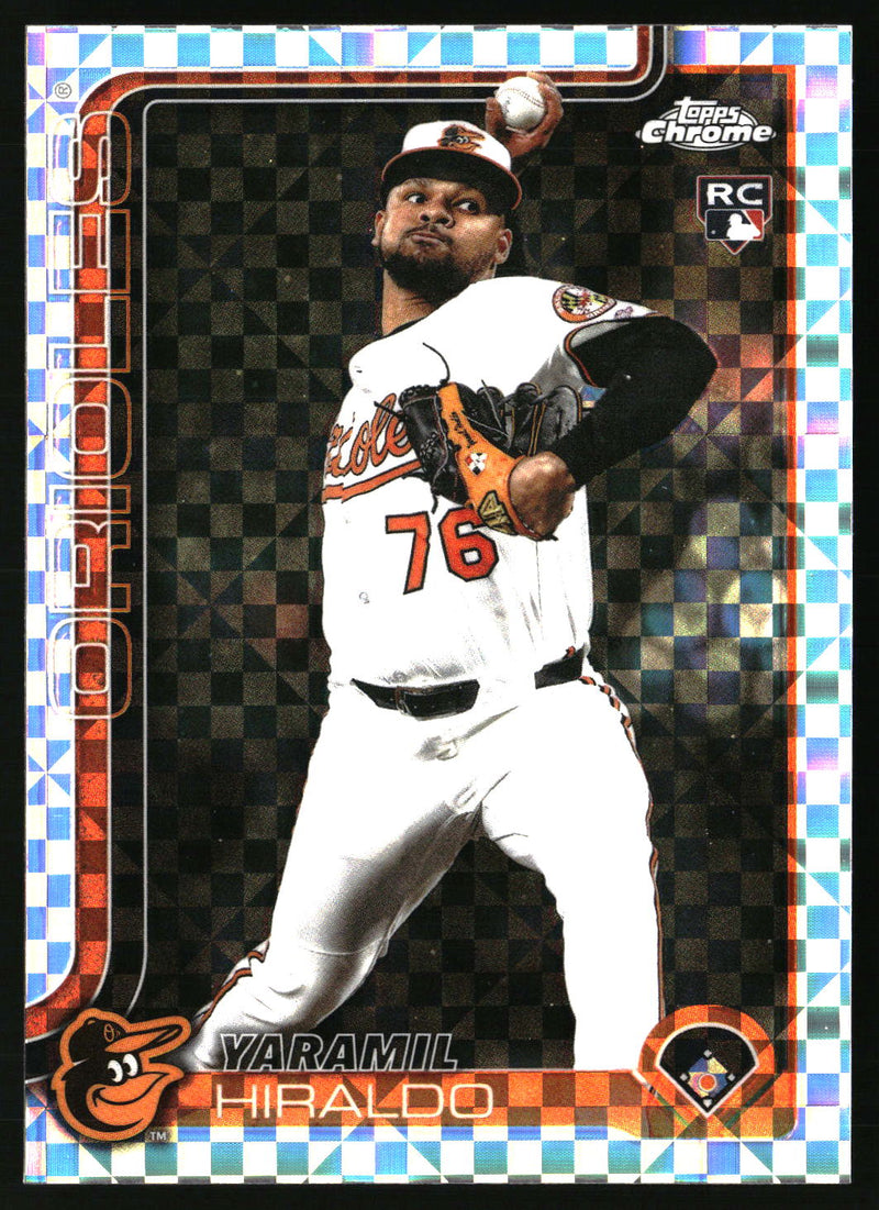 Yaramil Hiraldo #USC78 2025 Topps Chrome Update X-Fractors