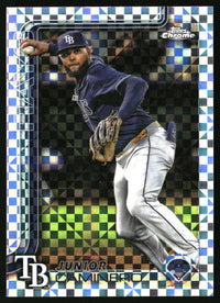 Junior Caminero #USC109 2025 Topps Chrome Update X-Fractors