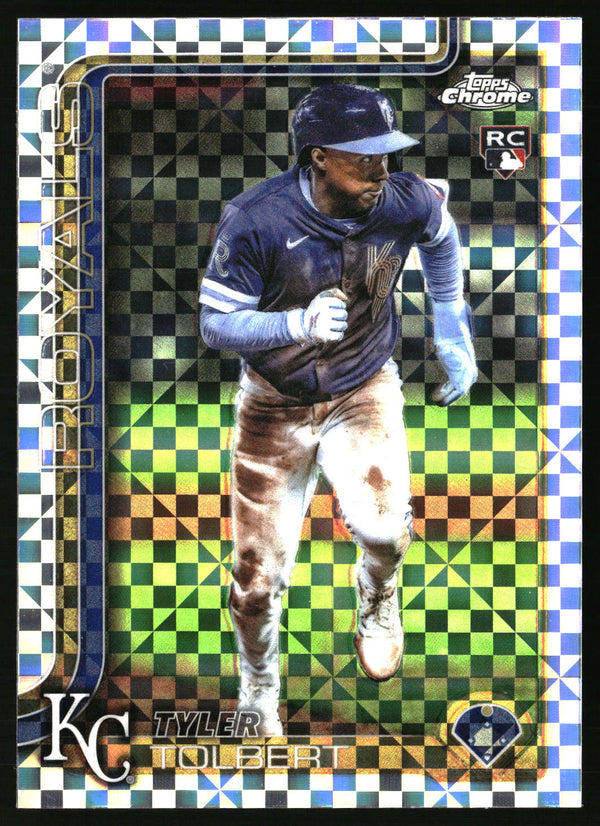 Tyler Tolbert #USC98 2025 Topps Chrome Update X-Fractors