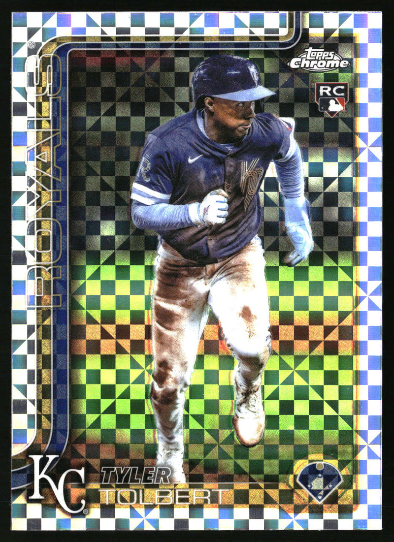 Tyler Tolbert #USC98 2025 Topps Chrome Update X-Fractors
