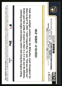 Caleb Durbin #USC112 2025 Topps Chrome Update X-Fractors