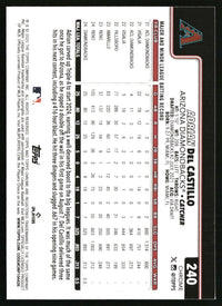 Adrian Del Castillo #240 2025 Topps Chrome X-Fractors