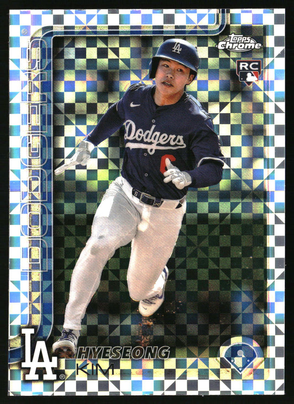 Hyeseong Kim #152 2025 Topps Chrome X-Fractors