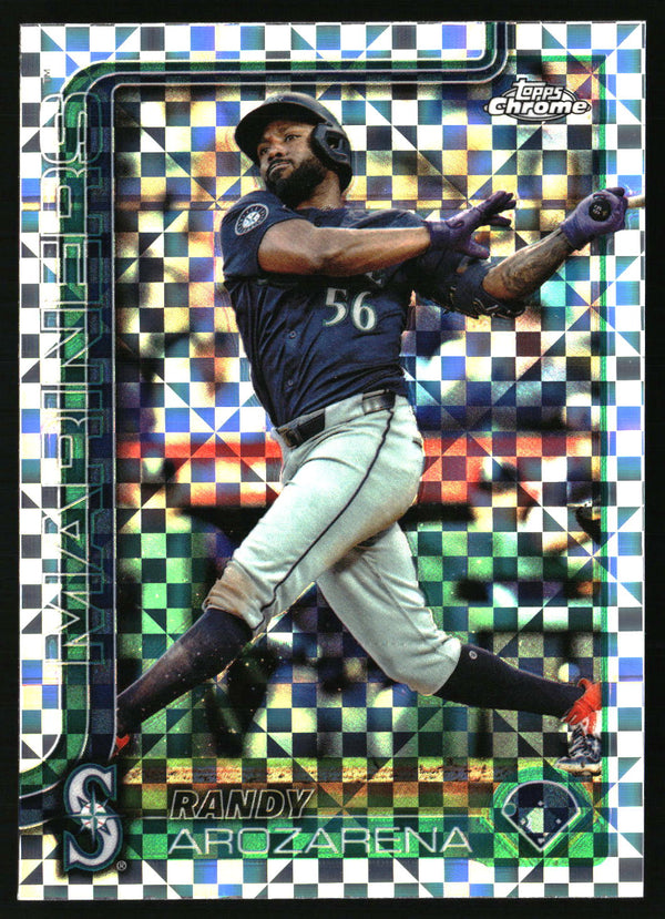 Randy Arozarena #164 2025 Topps Chrome X-Fractors
