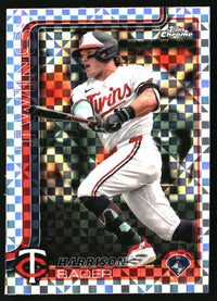 Harrison Bader #62 2025 Topps Chrome X-Fractors