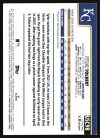 Tyler Tolbert #USC98 2025 Topps Chrome Update X-Fractors