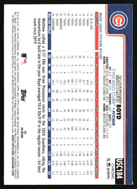 Matthew Boyd #USC184 2025 Topps Chrome Update X-Fractors