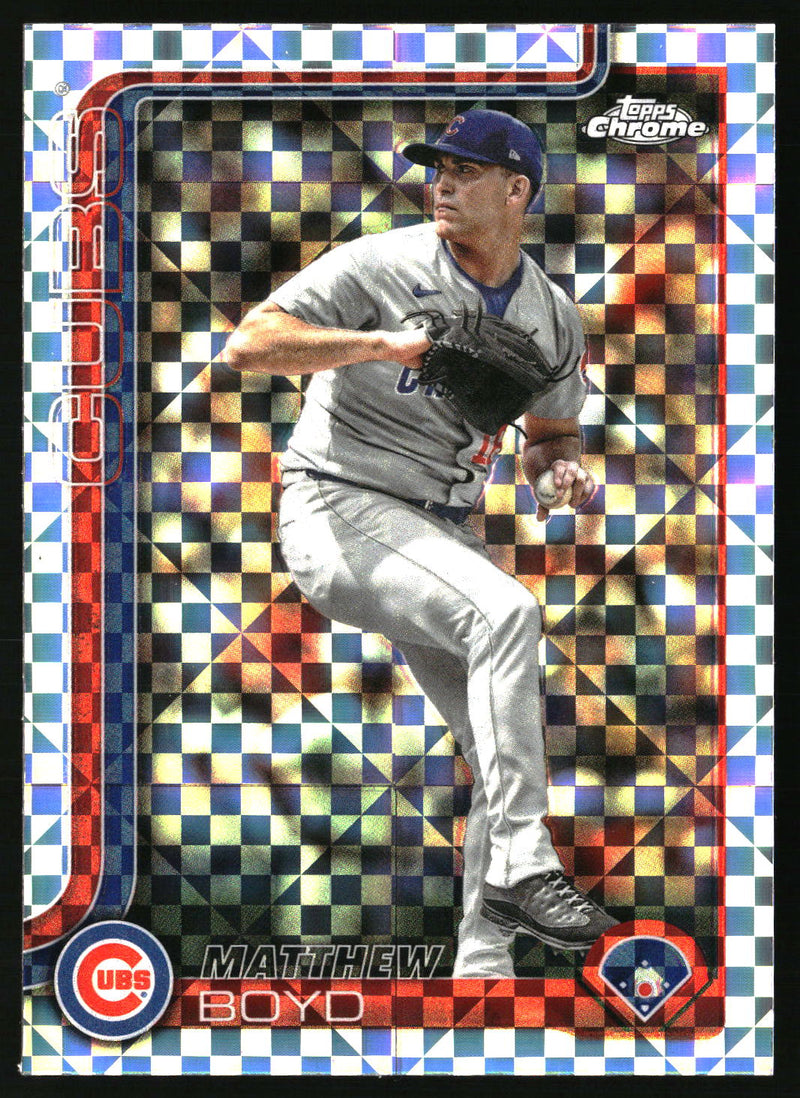Matthew Boyd #USC184 2025 Topps Chrome Update X-Fractors