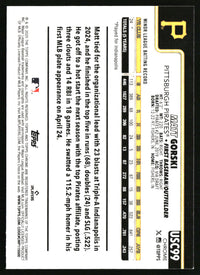 Matt Gorski #USC99 2025 Topps Chrome Update X-Fractors