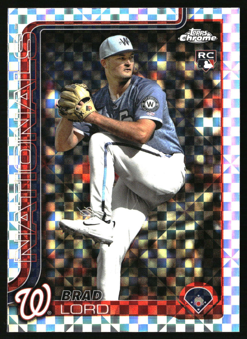 Brad Lord #USC77 2025 Topps Chrome Update X-Fractors