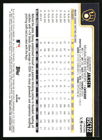 Danny Jansen #USC122 2025 Topps Chrome Update X-Fractors