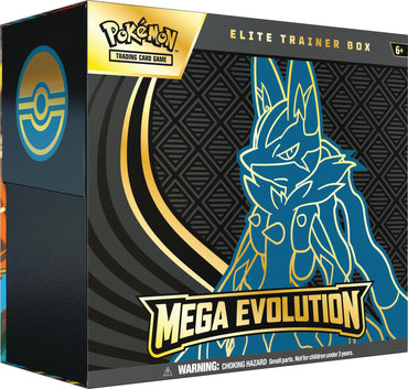 Mega Evolution - Elite Trainer Box (Mega Lucario) (Limit 1)