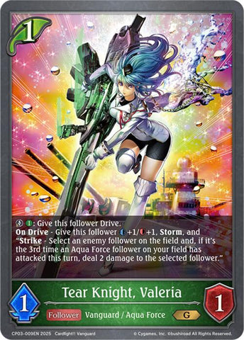 Tear Knight, Valeria (CP03-009EN) [Cardfight!! Vanguard]