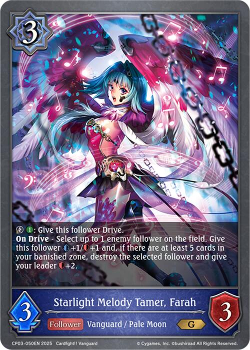 Starlight Melody Tamer, Farah (CP03-050EN) [Cardfight!! Vanguard]