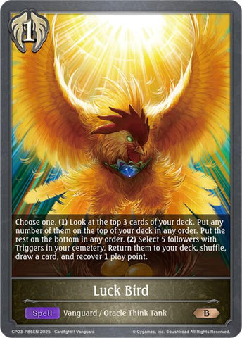 Luck Bird - P86EN (Foil) (CP03-P86EN) [Cardfight!! Vanguard]