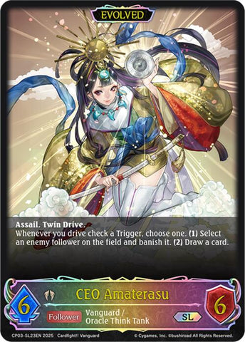 CEO Amaterasu (Evolved) (CP03-SL23EN) [Cardfight!! Vanguard]