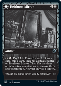 Heirloom Mirror // Inherited Fiend [Innistrad: Double Feature]