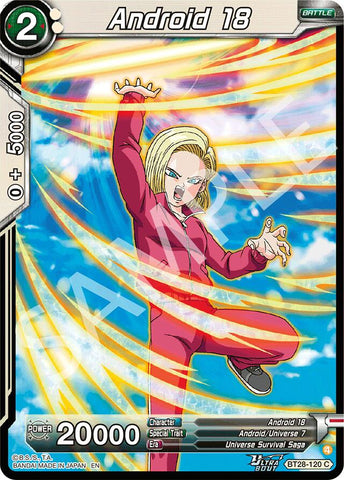 Android 18 (BT28-120) [Prismatic Clash]