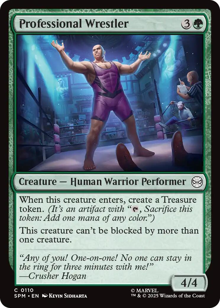 Professional Wrestler [Marvel's Spider-Man]