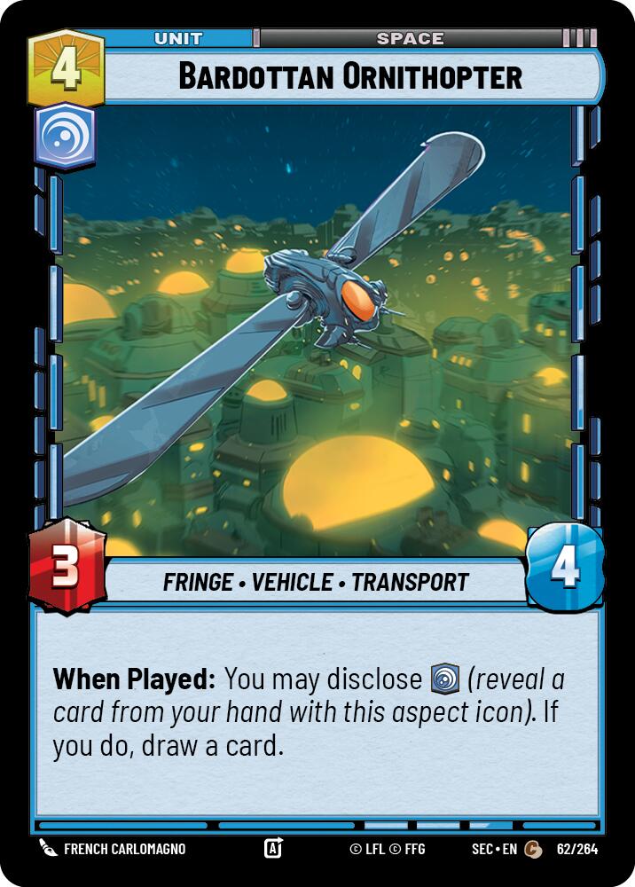 Bardottan Ornithopter (62/264) (62/264) [Secrets of Power]