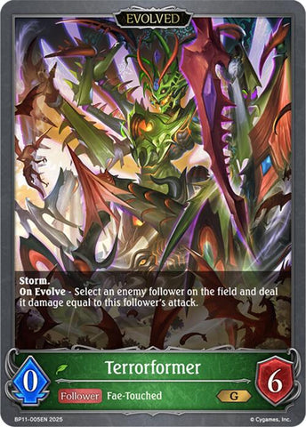 Terrorformer (Evolved) (BP11-005EN) [Bullet of Fate]