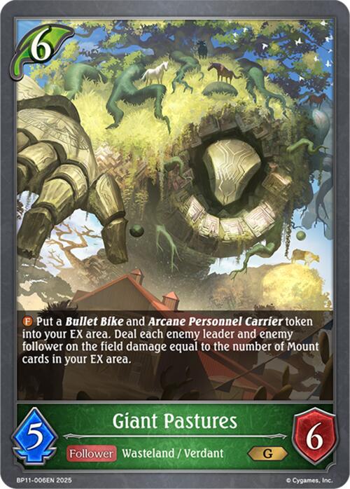 Giant Pastures (BP11-006EN) [Bullet of Fate]