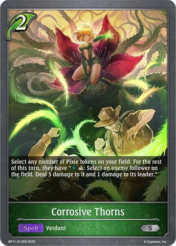 Corrosive Thorns (BP11-011EN) [Bullet of Fate]