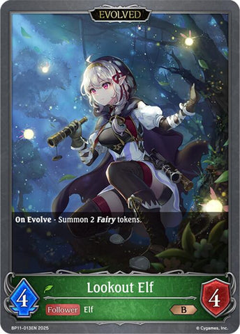 Lookout Elf (Evolved) (BP11-013EN) [Bullet of Fate]