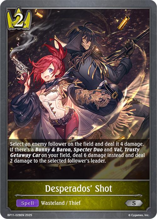 Desperados' Shot (BP11-028EN) [Bullet of Fate]