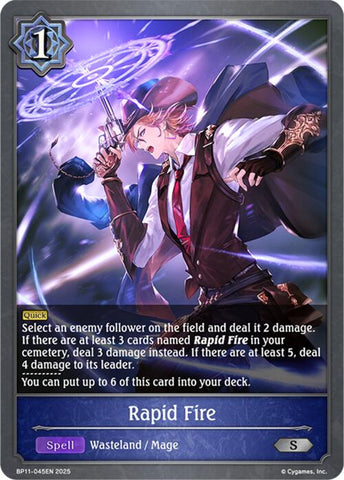 Rapid Fire (BP11-045EN) [Bullet of Fate]