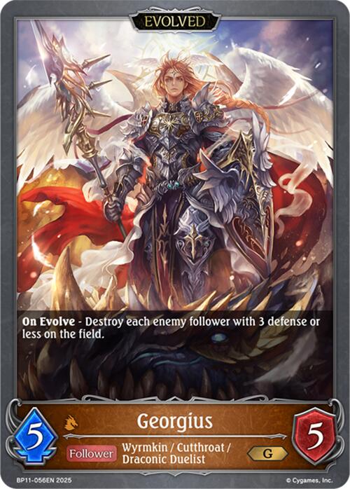 Georgius (Evolved) (BP11-056EN) [Bullet of Fate]