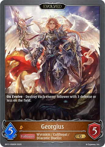 Georgius (Evolved) (BP11-056EN) [Bullet of Fate]