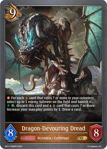 Dragon-Devouring Dread (BP11-058EN) [Bullet of Fate]