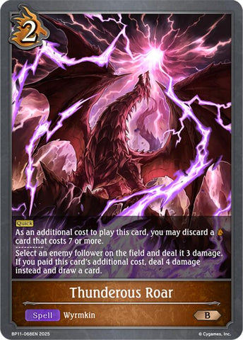 Thunderous Roar (BP11-068EN) [Bullet of Fate]