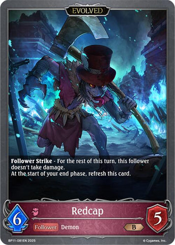 Redcap (Evolved) (BP11-081EN) [Bullet of Fate]