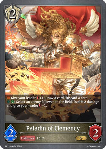 Paladin of Clemency (BP11-091EN) [Bullet of Fate]