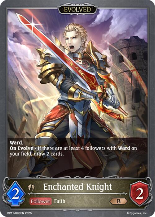 Enchanted Knight (Evolved) (BP11-098EN) [Bullet of Fate]