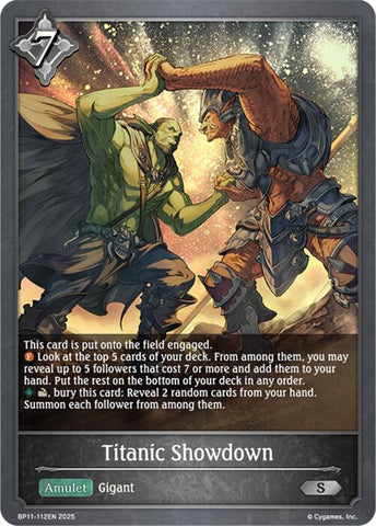 Titanic Showdown (BP11-112EN) [Bullet of Fate]