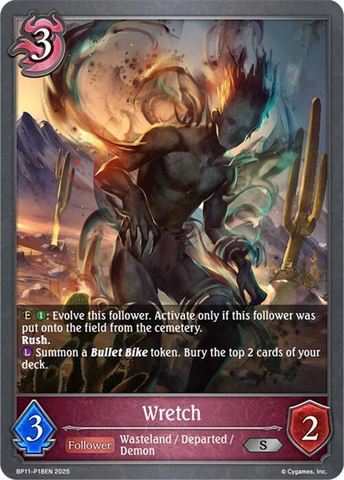 Wretch - P18 (Foil) (BP11-P18EN) [Bullet of Fate]