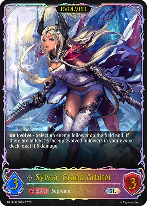 Sylvia, Grand Arbiter (Evolved) (BP11-SL20EN) [Bullet of Fate]