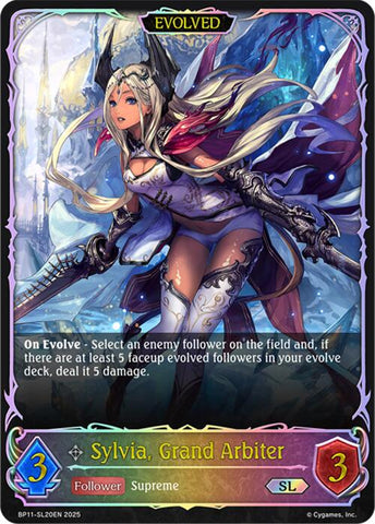 Sylvia, Grand Arbiter (Evolved) (BP11-SL20EN) [Bullet of Fate]