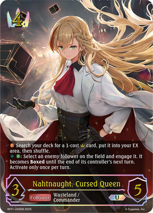 Nahtnaught, Cursed Queen (BP11-U02EN) [Bullet of Fate]