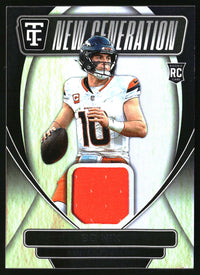 Bo Nix #NGJ-BNX 2024 Panini Totally Certified New Generation Jerseys
