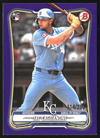 Jac Caglianone #75 2026 Bowman Purple /250