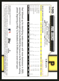 Paul Skenes #100 2026 Topps Real One Relics