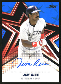 Jim Rice #BSA2-JR 2026 Topps Baseball Stars Autographs Blue /150