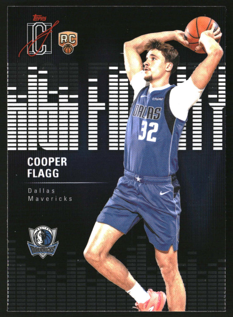 Cooper Flagg #HF-1 2025-26 Topps Signature Class High Fidelity